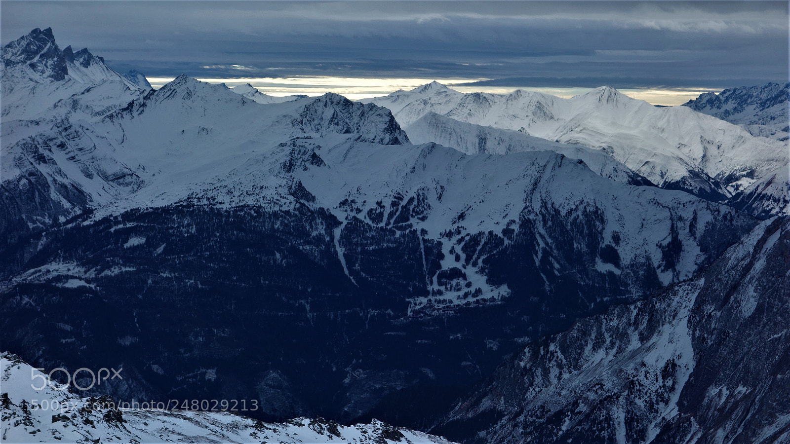 Sony Cyber-shot DSC-RX100 sample photo. Sunset in the moutains photography