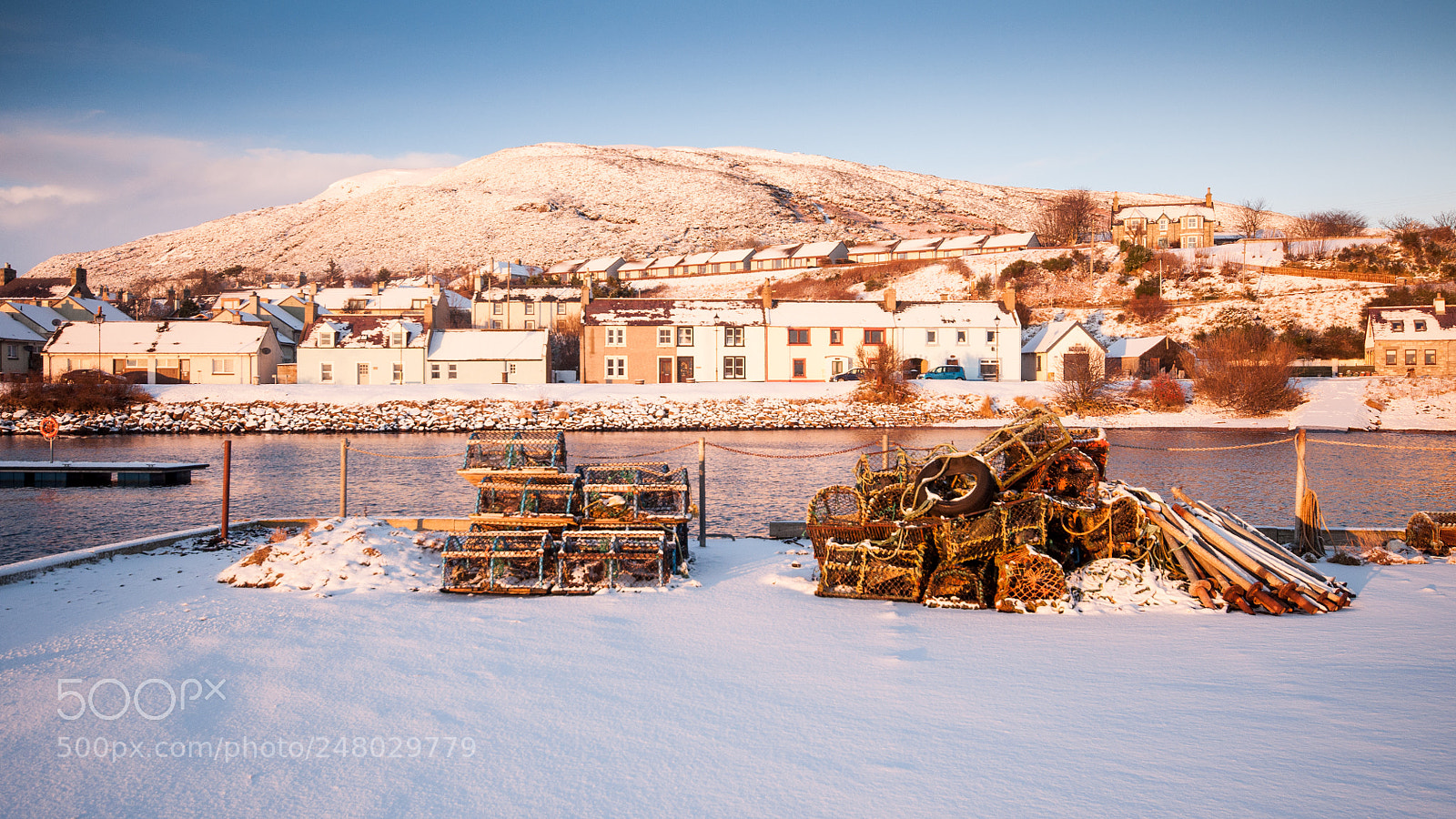 Nikon D90 sample photo. Helmsdale harbour in the photography