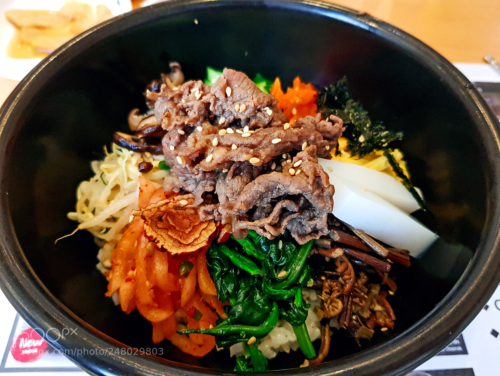 Samsung Galaxy S8 sample photo. Bibimbap photography