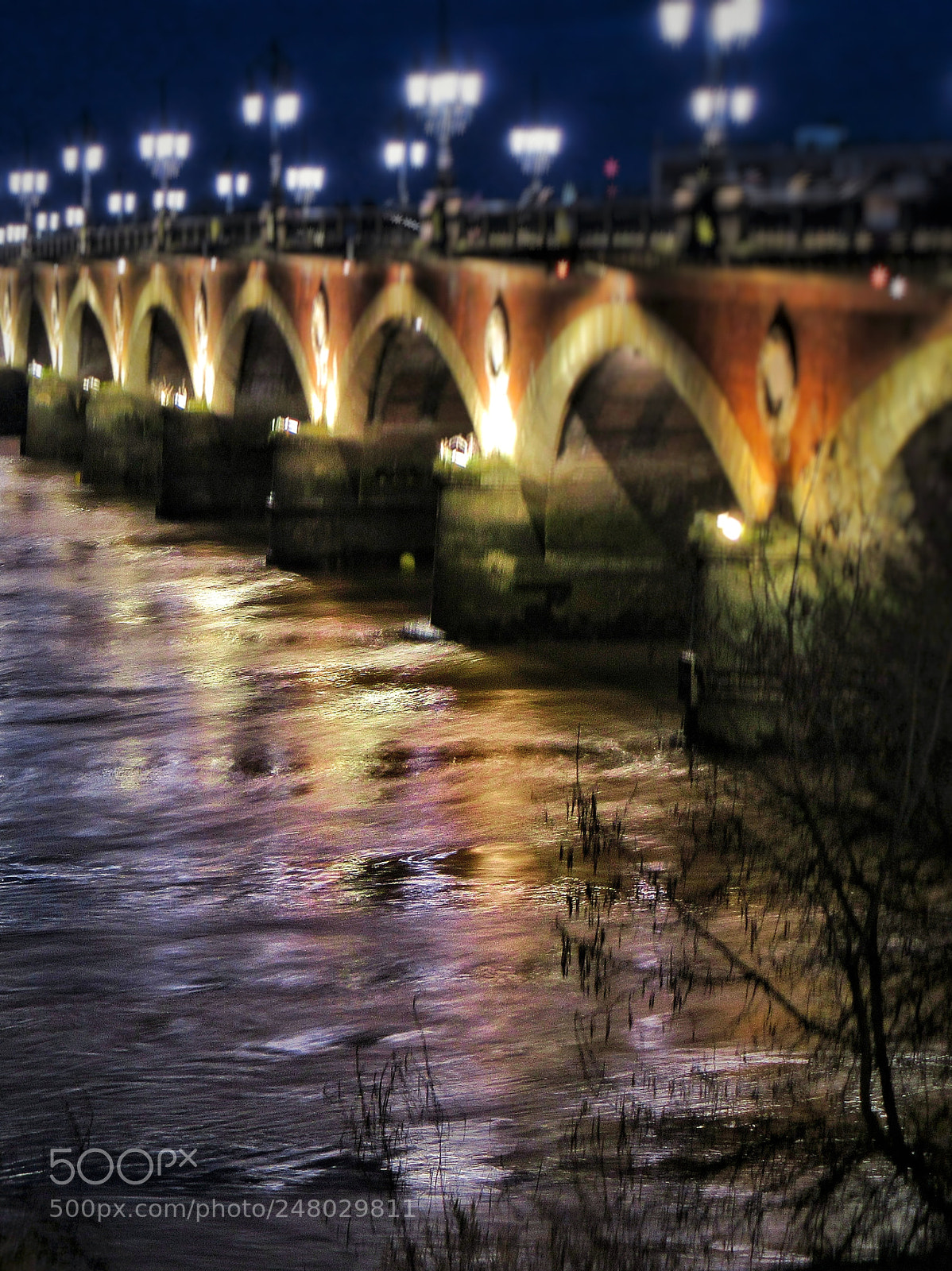 Canon PowerShot SX610 HS sample photo. Pont de pierre, bordeaux photography