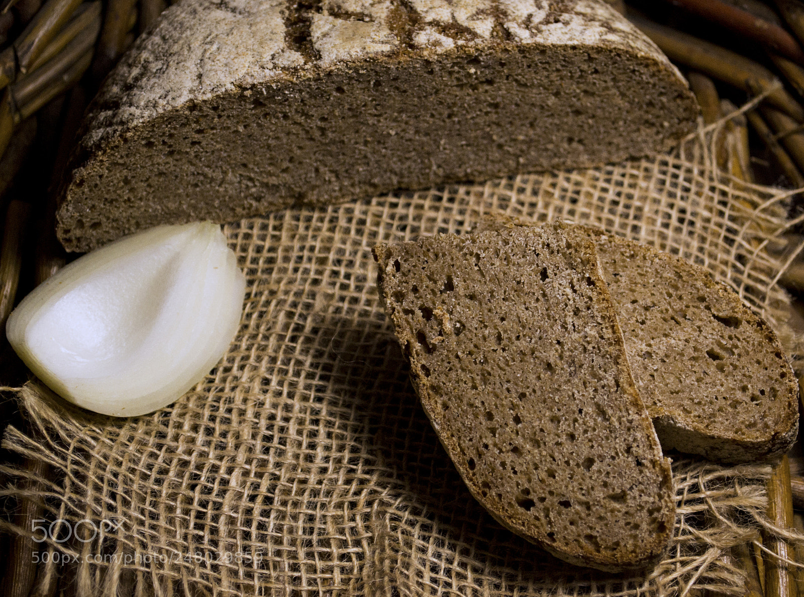 Nikon D3100 sample photo. Bread photography