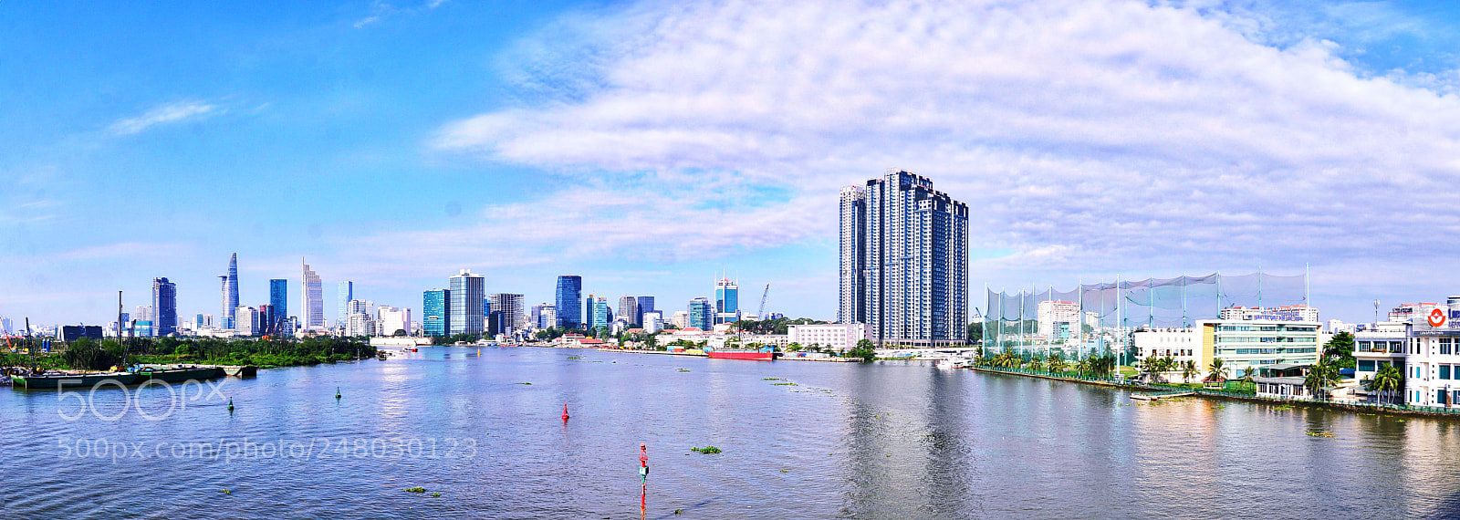 Nikon D600 sample photo. Saigon river side photography