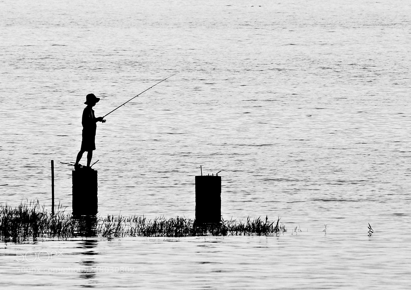 Panasonic Lumix DMC-GH3 sample photo. Boy fishing.. photography