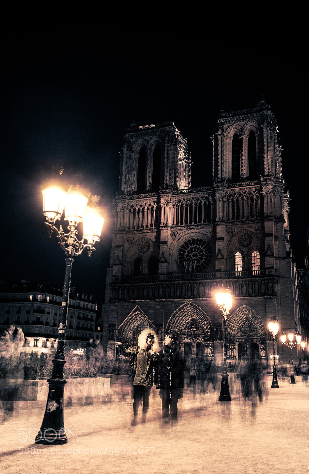 Sony a7R II sample photo. Ghosts of notre dame photography