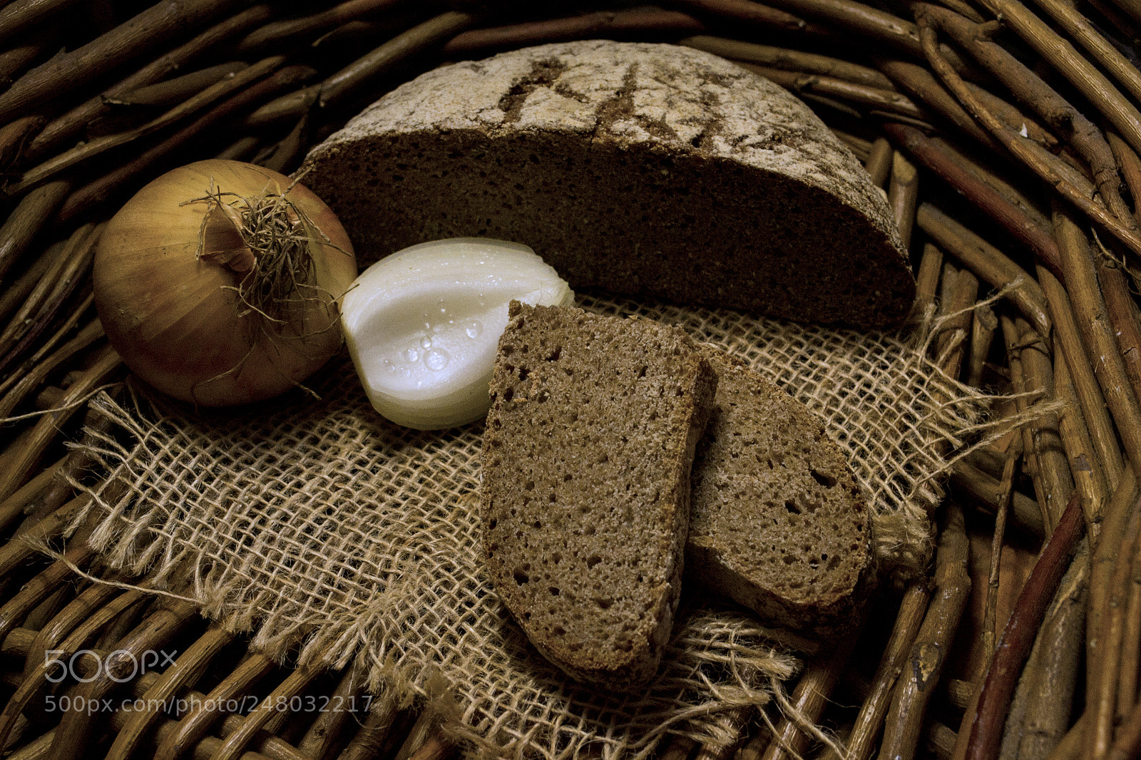 Nikon D3100 sample photo. Bread photography
