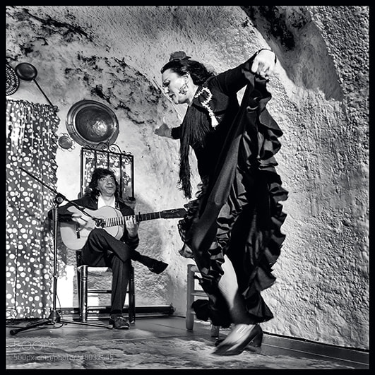 Nikon D800 sample photo. Bailaora y guitarra 1 photography