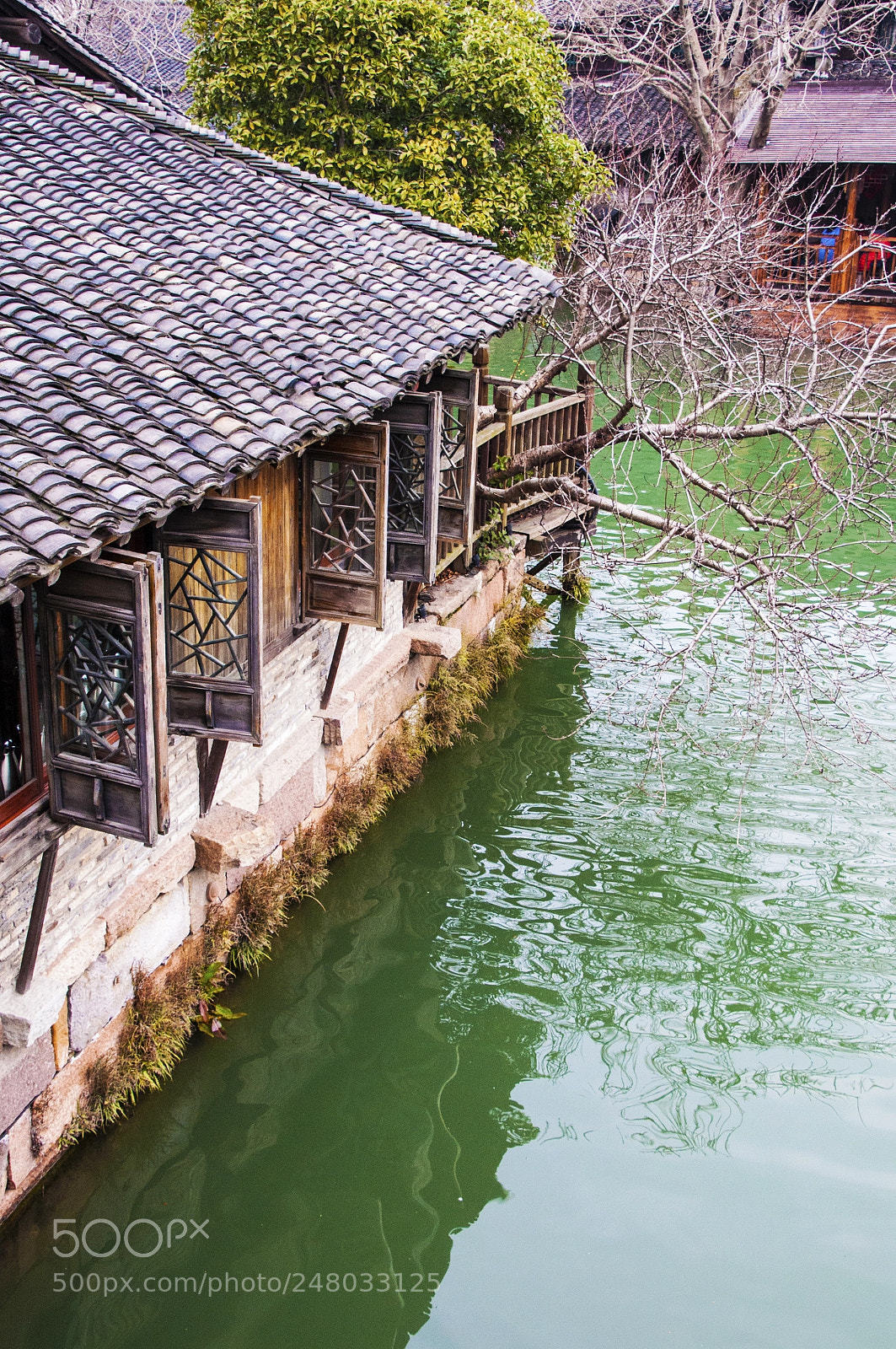 Nikon D90 sample photo. Buildings in wuzhen. photography