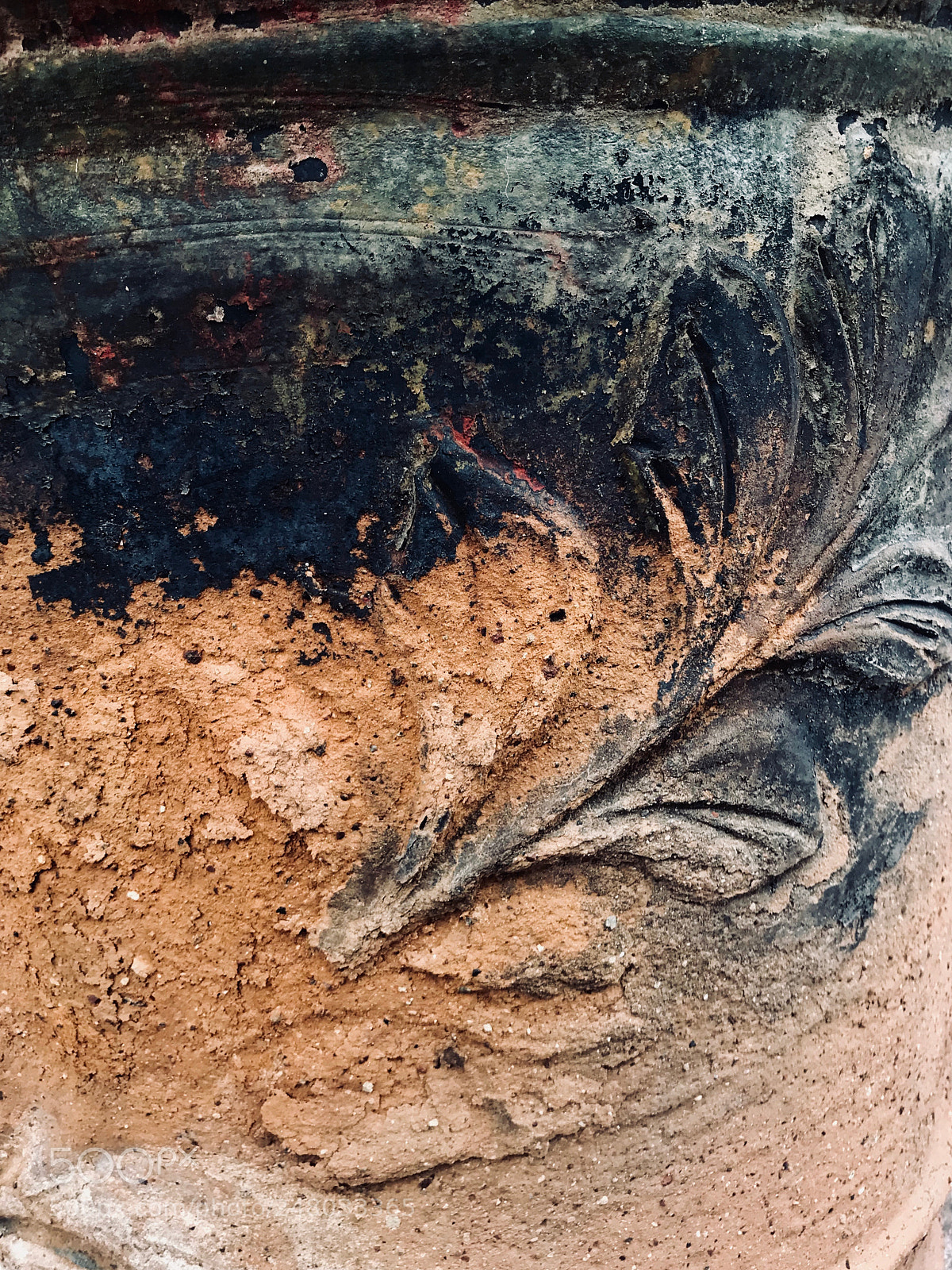 Apple iPhone 7 sample photo. Clay tree pot photography