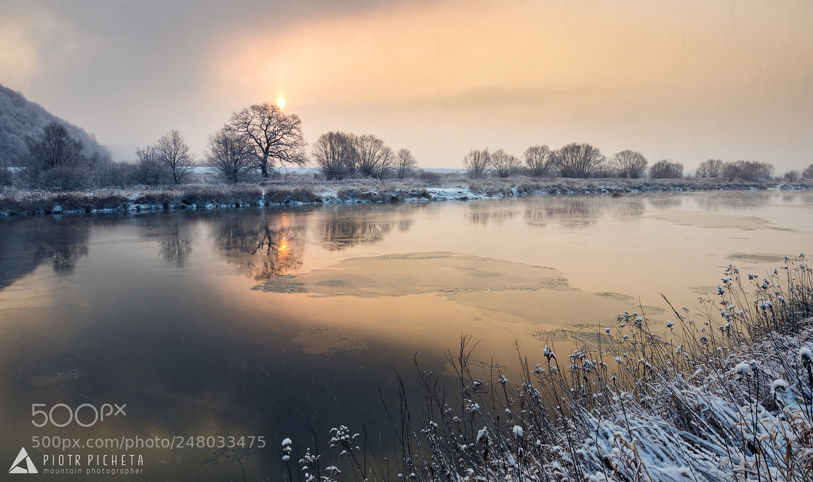 Canon EOS 80D sample photo. Vistula river na winter photography