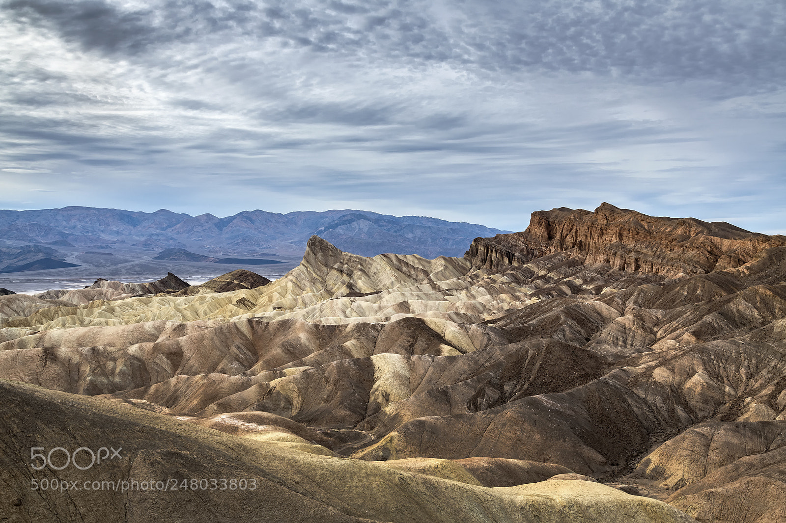 Nikon D850 sample photo. Evening light, zabriskie point photography