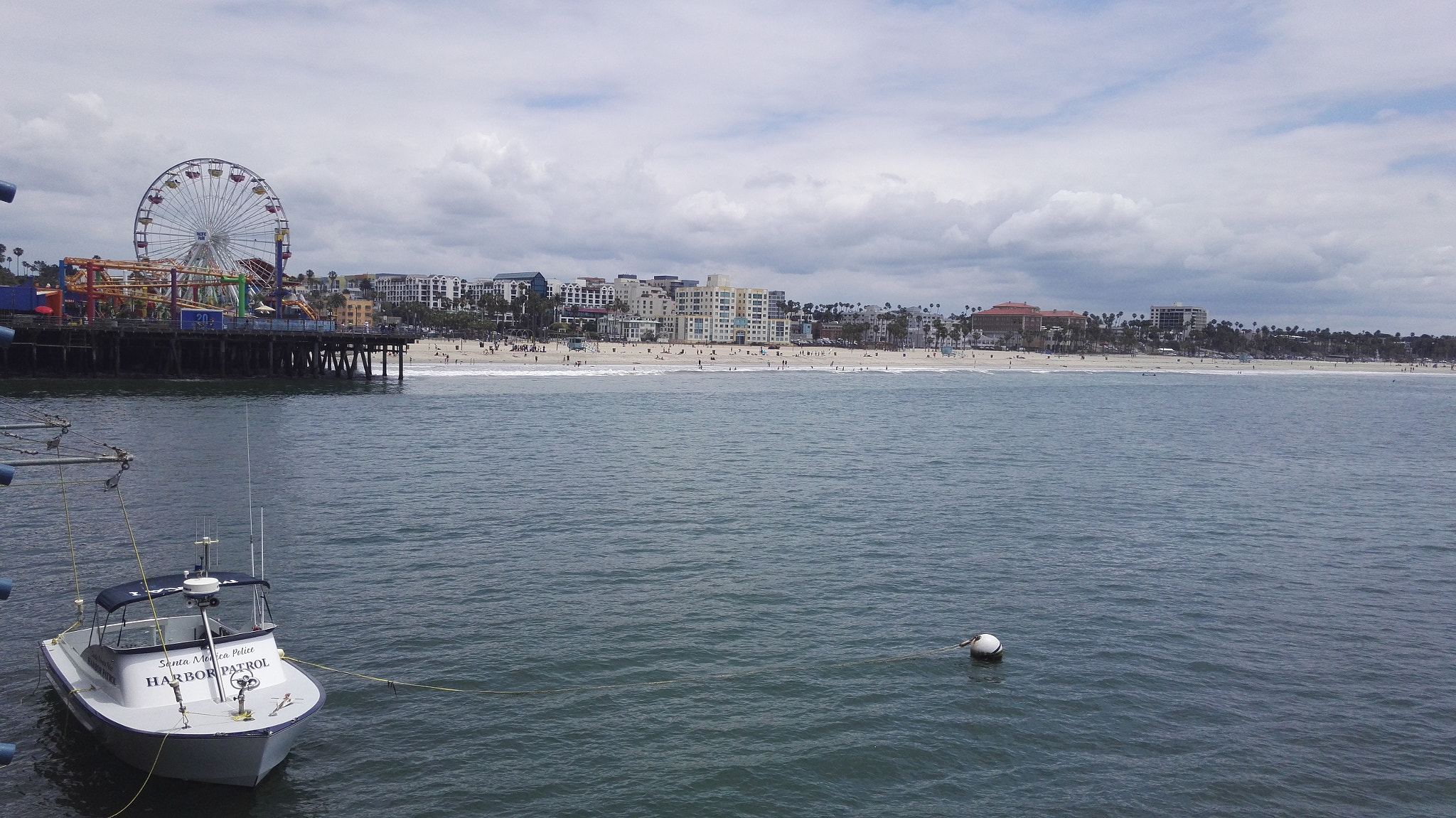 HUAWEI Honor 7 sample photo. Santa monica photography