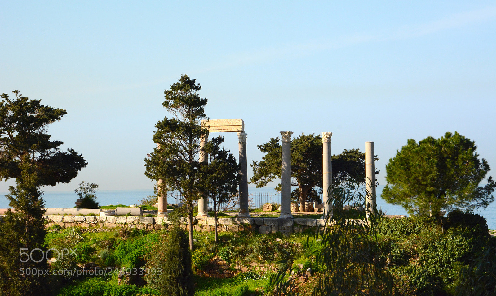 Nikon D7100 sample photo. Roman columns photography