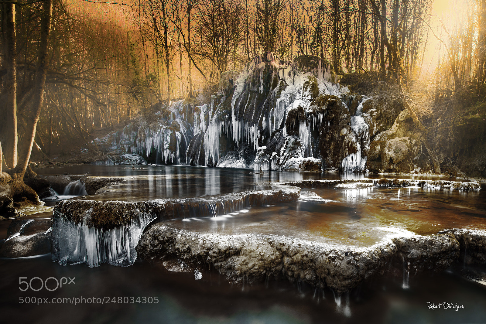 Nikon D810 sample photo. Fire on the ice photography