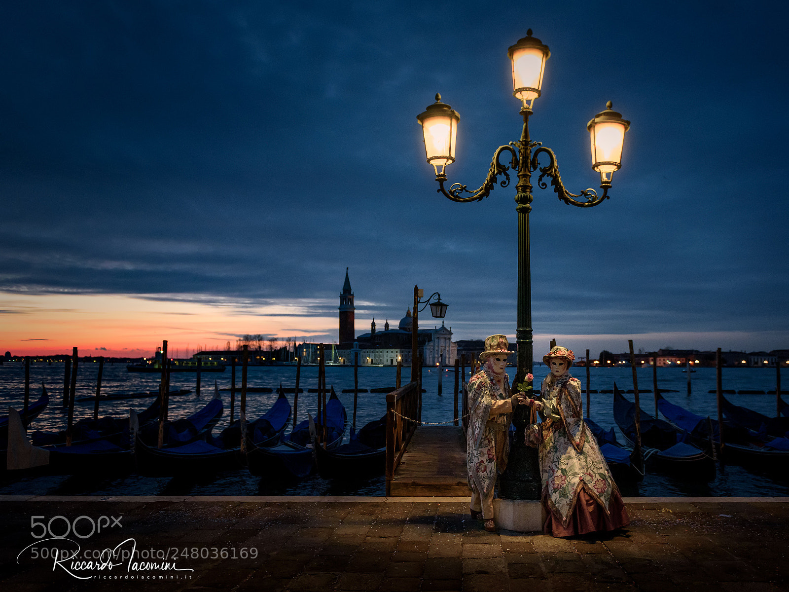 Nikon D750 sample photo. Sunrise venice carnival photography