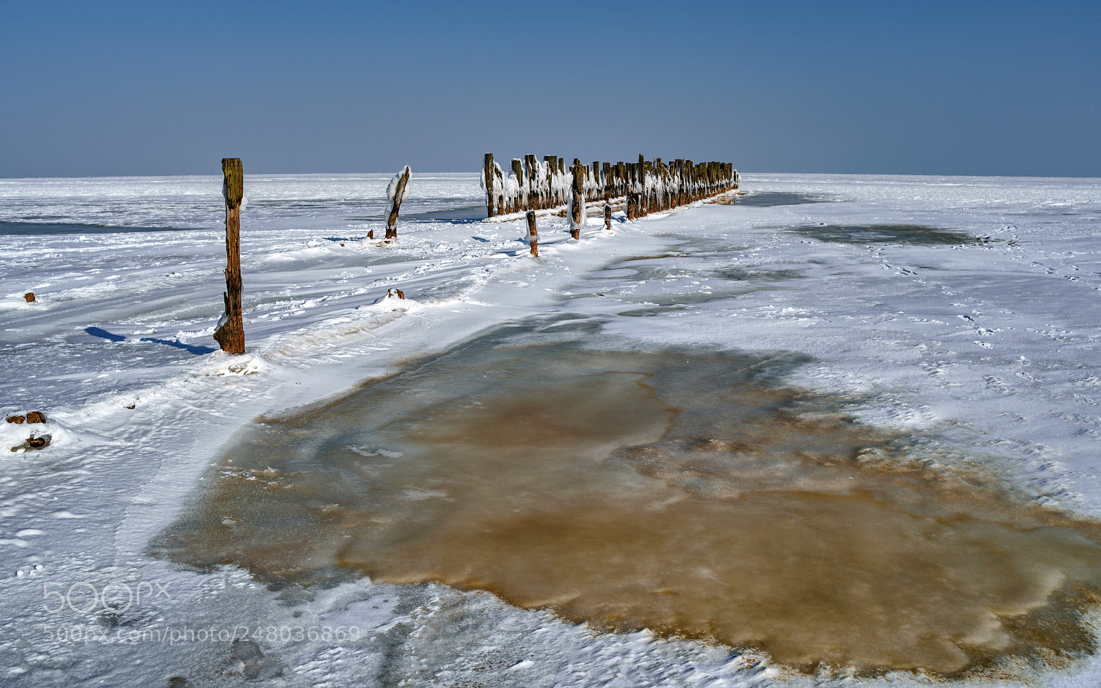 Sony a6500 sample photo. Frozen baltic photography