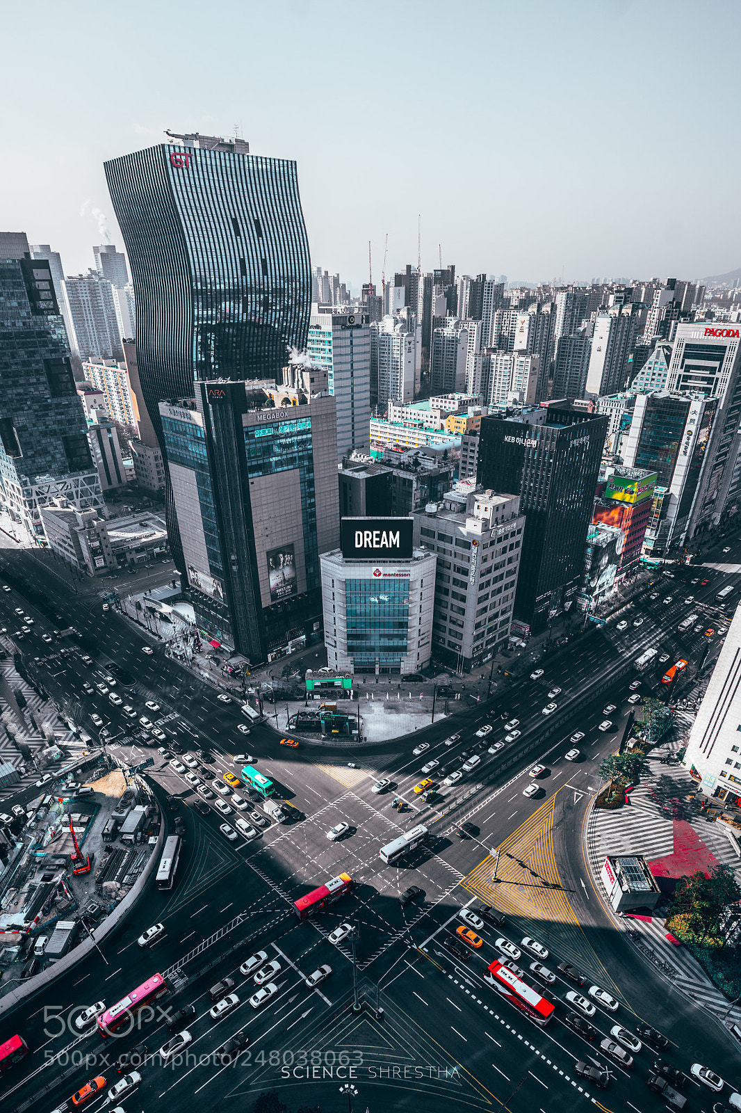 Sony a6500 sample photo. Gangnam photography