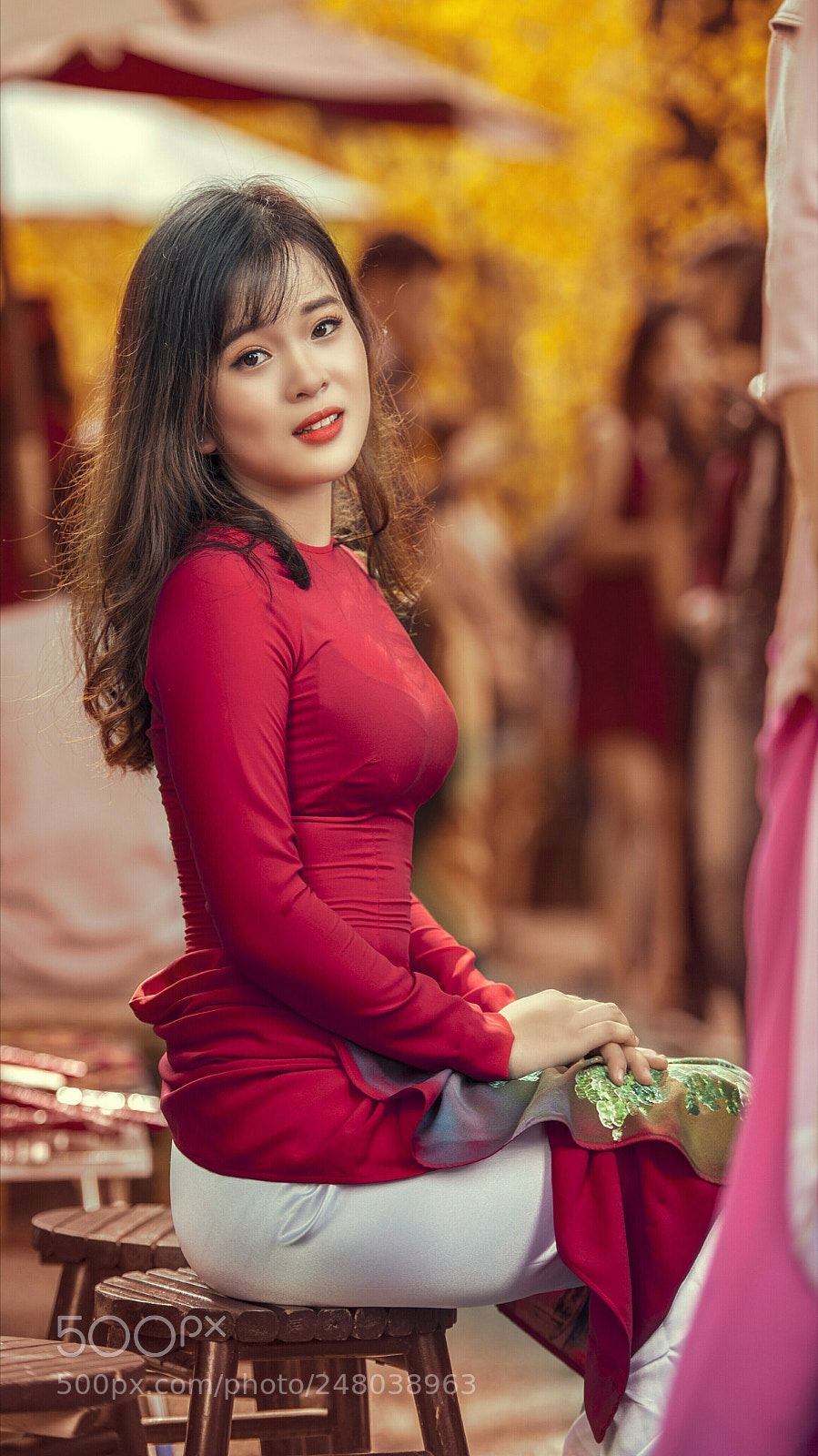Nikon D700 sample photo. Long dress photography