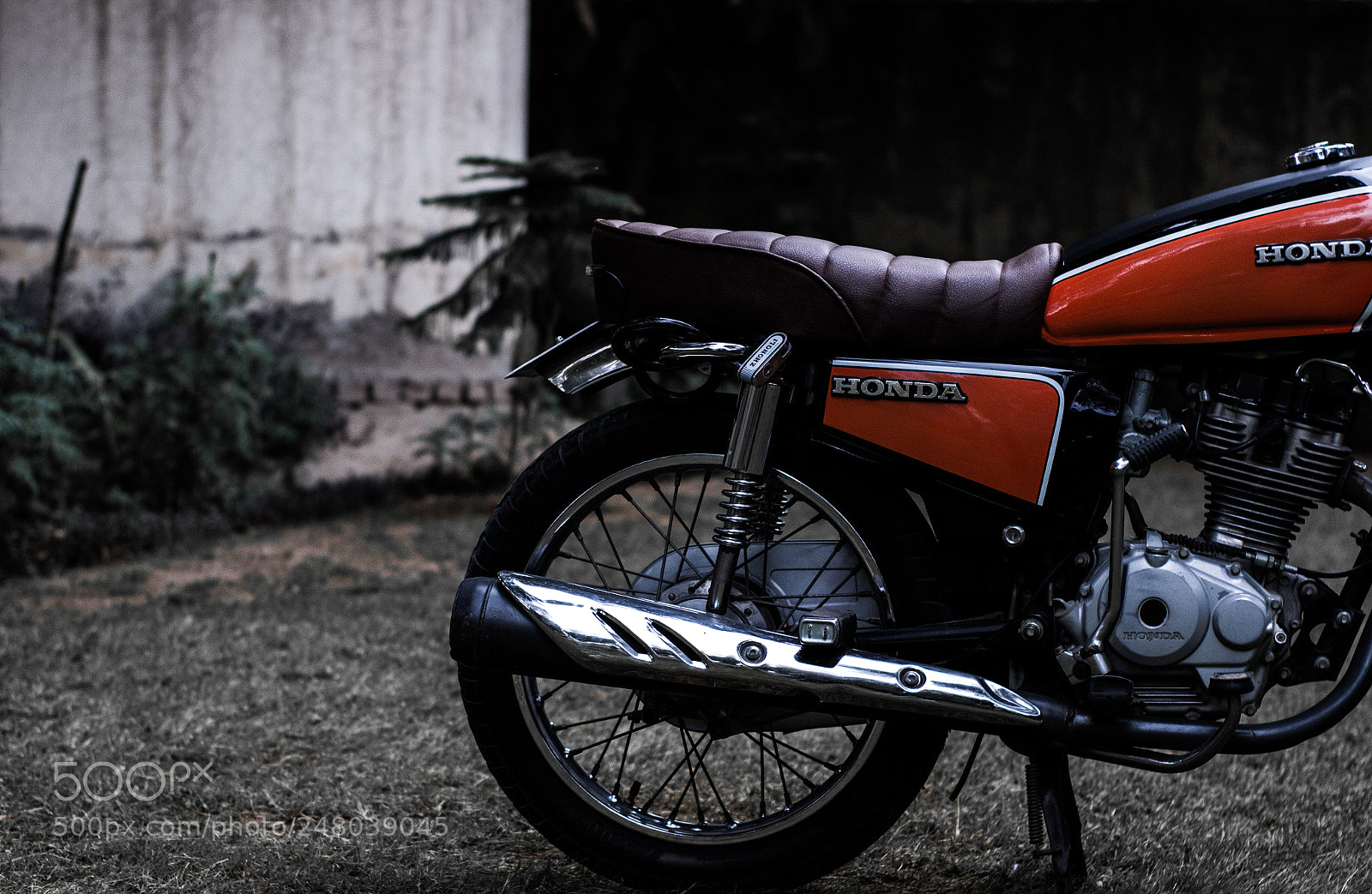 Canon EOS 100D (EOS Rebel SL1 / EOS Kiss X7) sample photo. Sabre the cafe racer. photography
