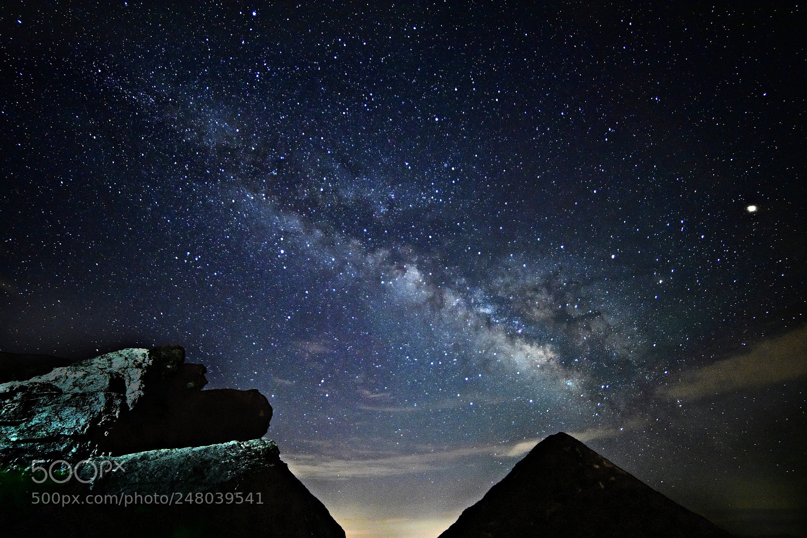 Nikon D810 sample photo. Galaxy of deokyu mountain photography