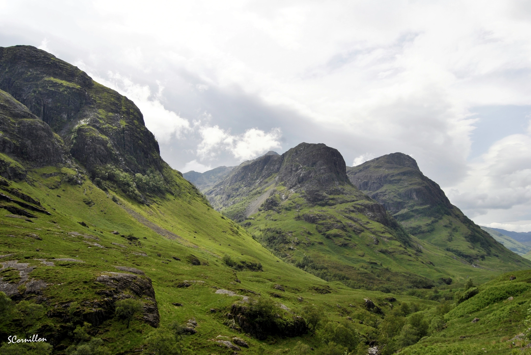 Nikon D3000 sample photo. Glencoe scenery - scotland, uk photography