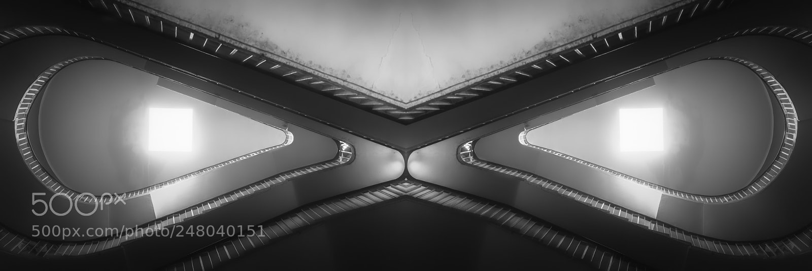 Nikon D810 sample photo. Staircases photography