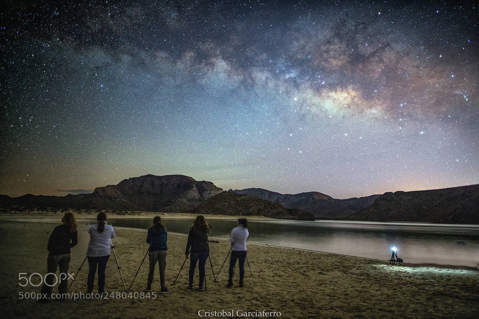 Canon EOS-1D X Mark II sample photo. Ladies under milky way photography