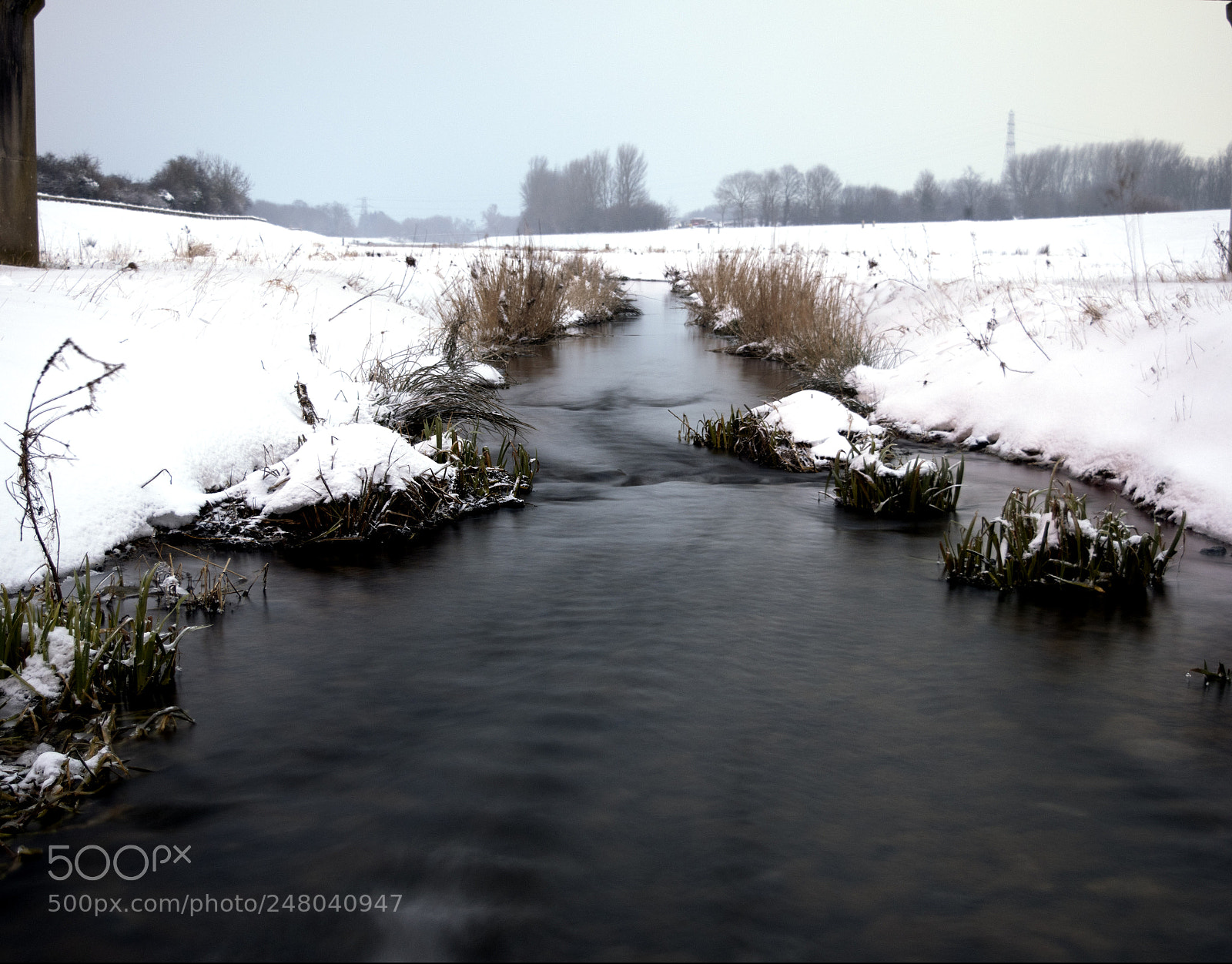 Nikon D5500 sample photo. Exeter on snow photography