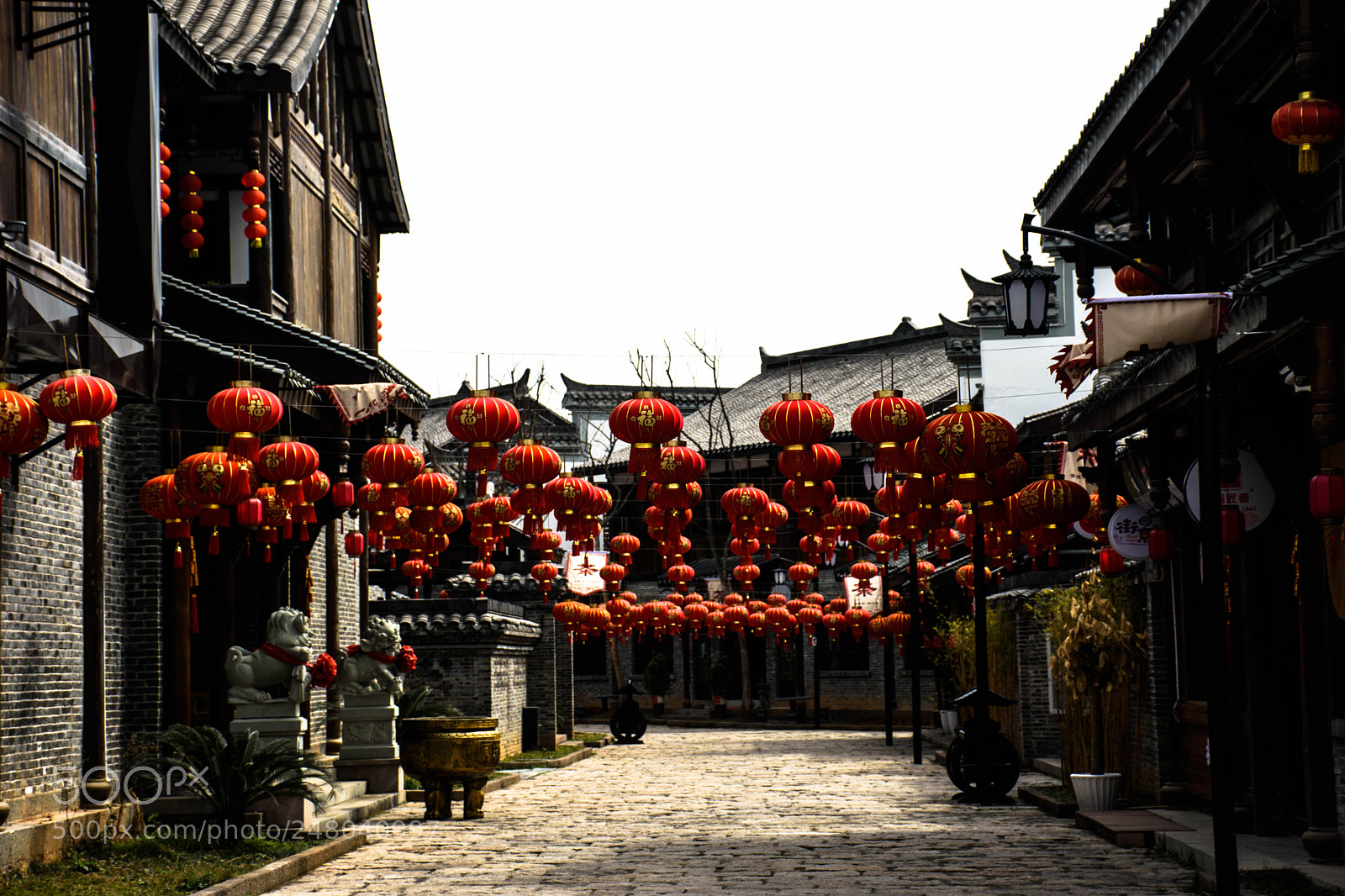 Nikon D7200 sample photo. 仿古街道 photography