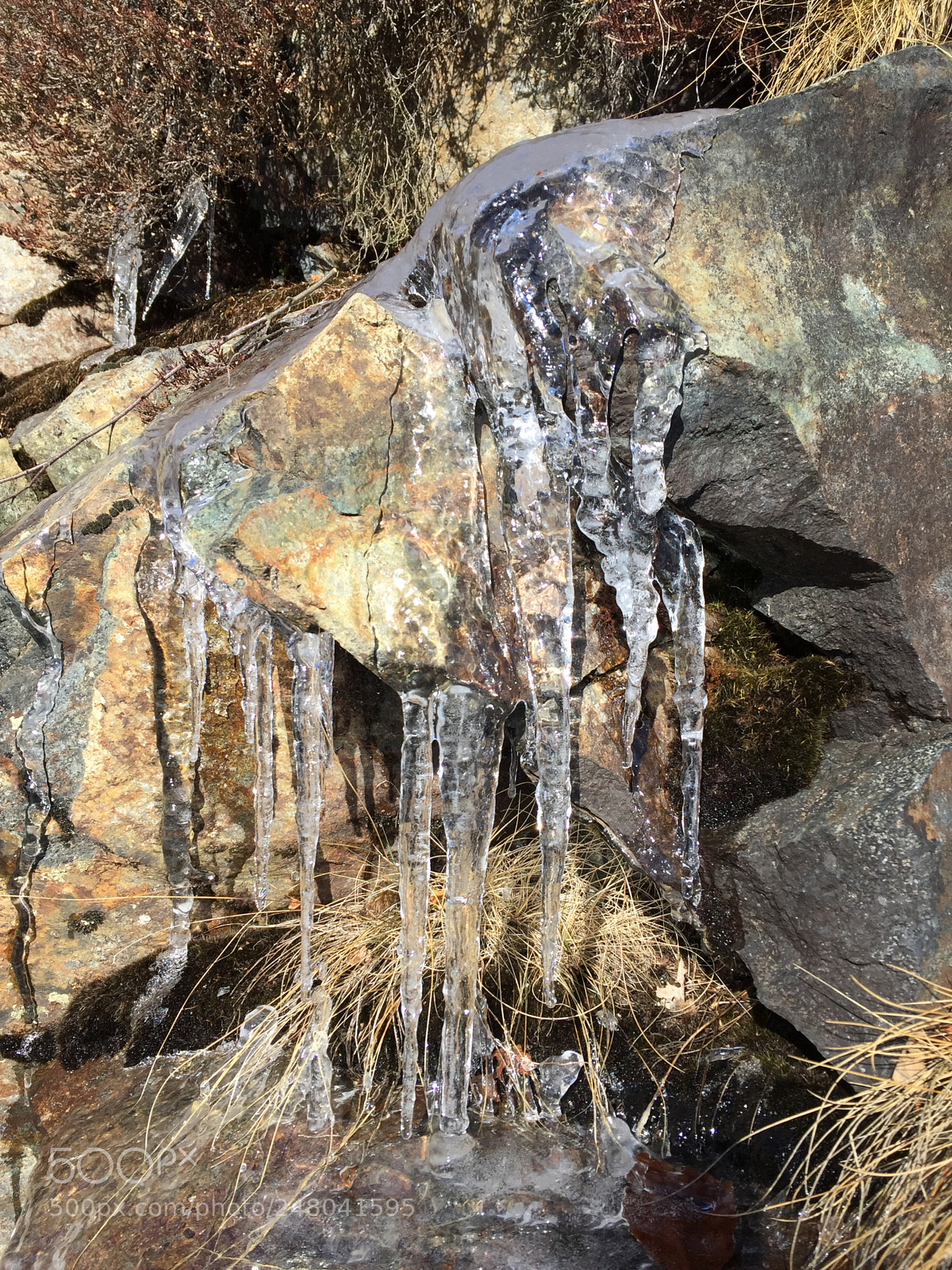 Apple iPhone 6 sample photo. Ice photography