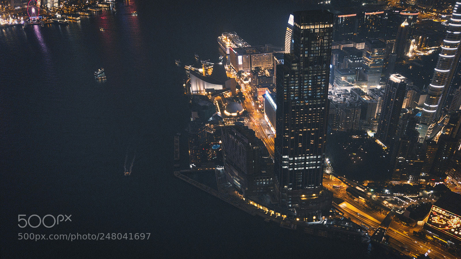 DJI FC220 sample photo. 尖沙咀的夜 photography