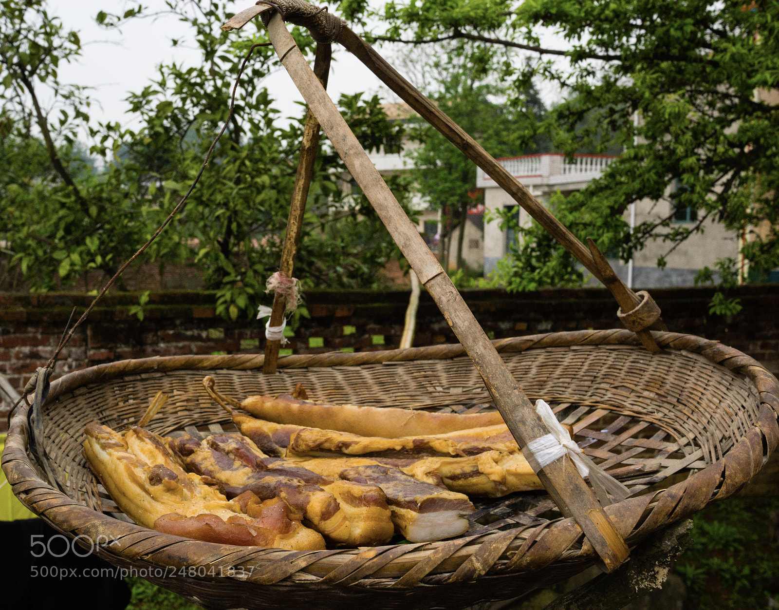Sony Alpha NEX-7 sample photo. Chinese style bacon. photography