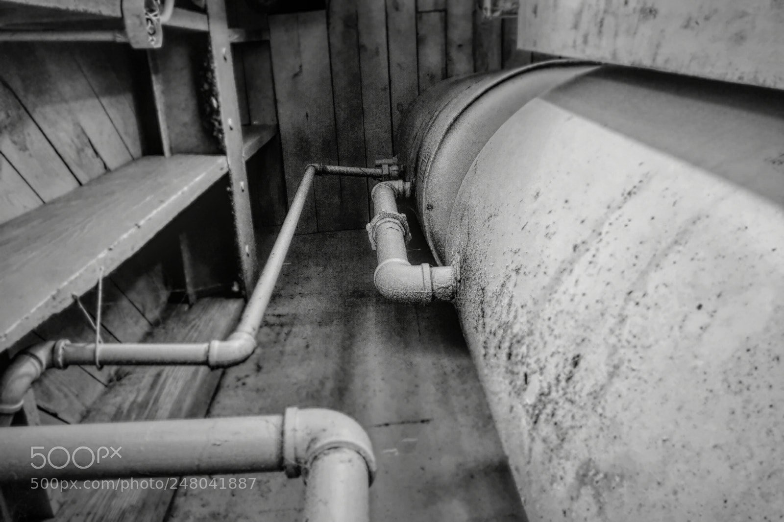 Apple iPhone 6s sample photo. Pipes and tanks photography