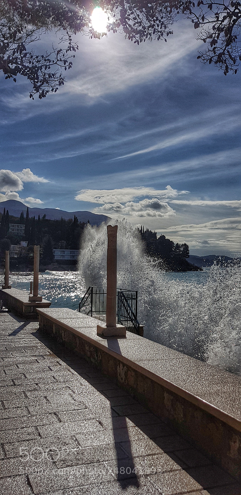 Samsung Galaxy S8+ sample photo. Waves photography