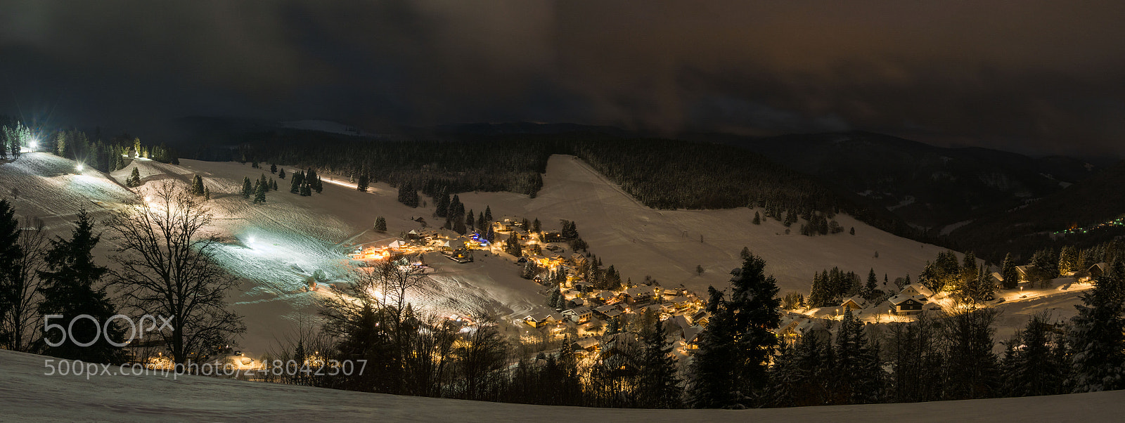 Nikon D5200 sample photo. Todtnauberg @ night photography