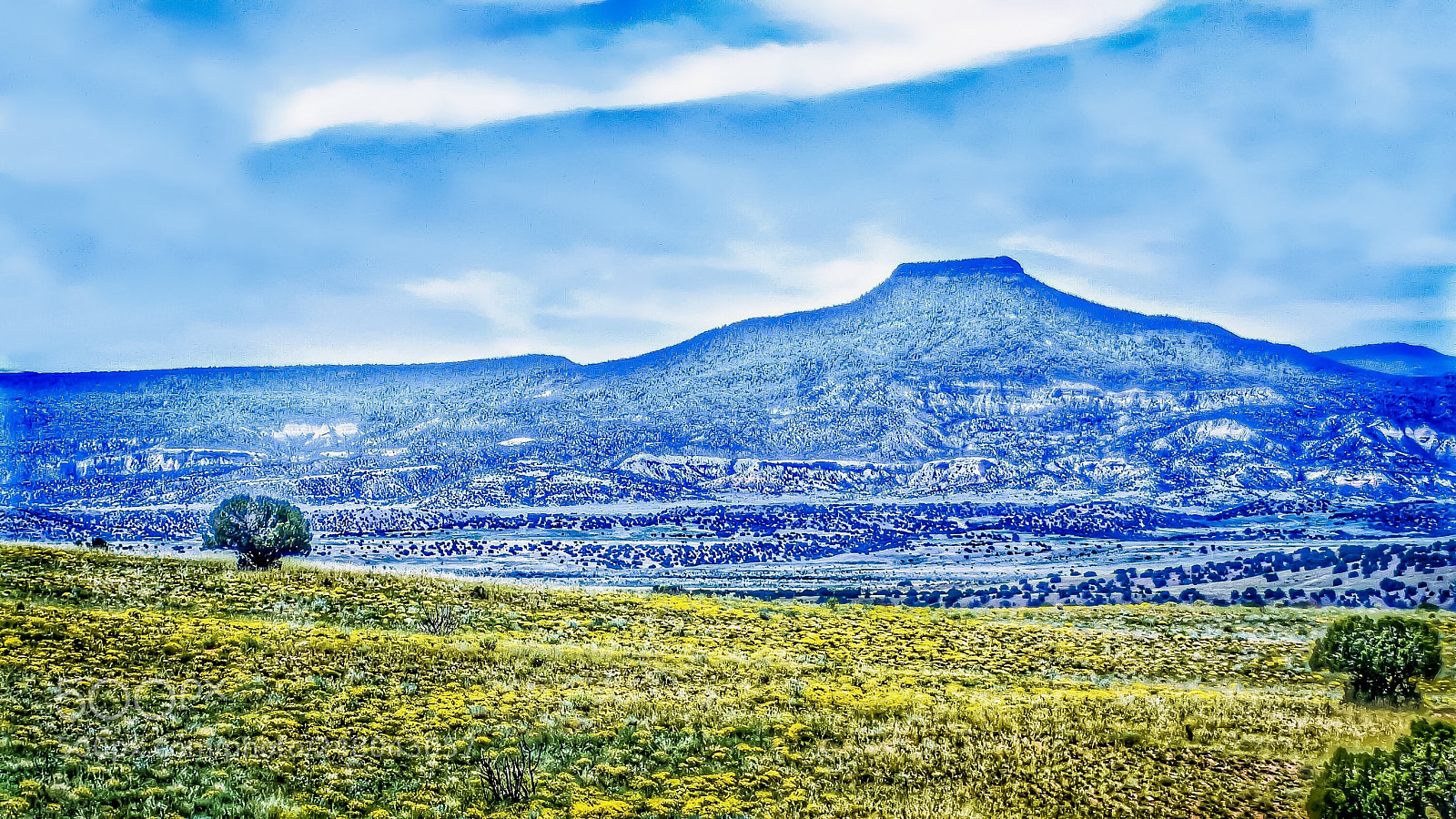 Nikon D50 sample photo. O'keeffe s mountain photography