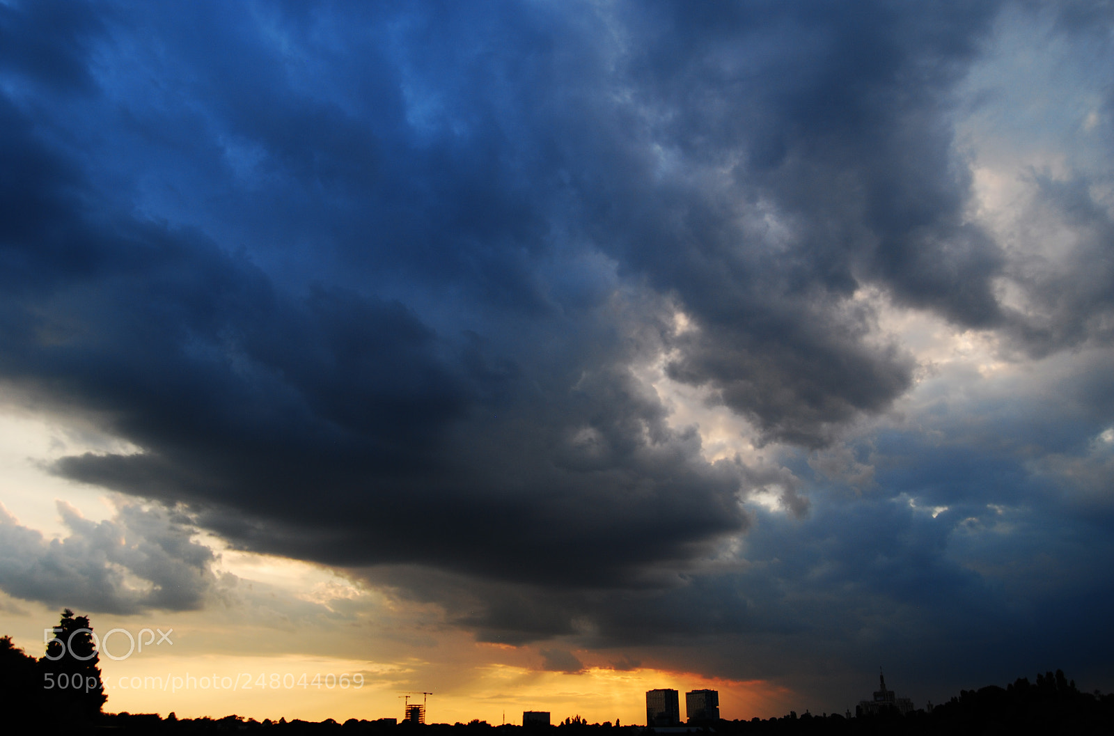 Nikon D40X sample photo. Sunset photography