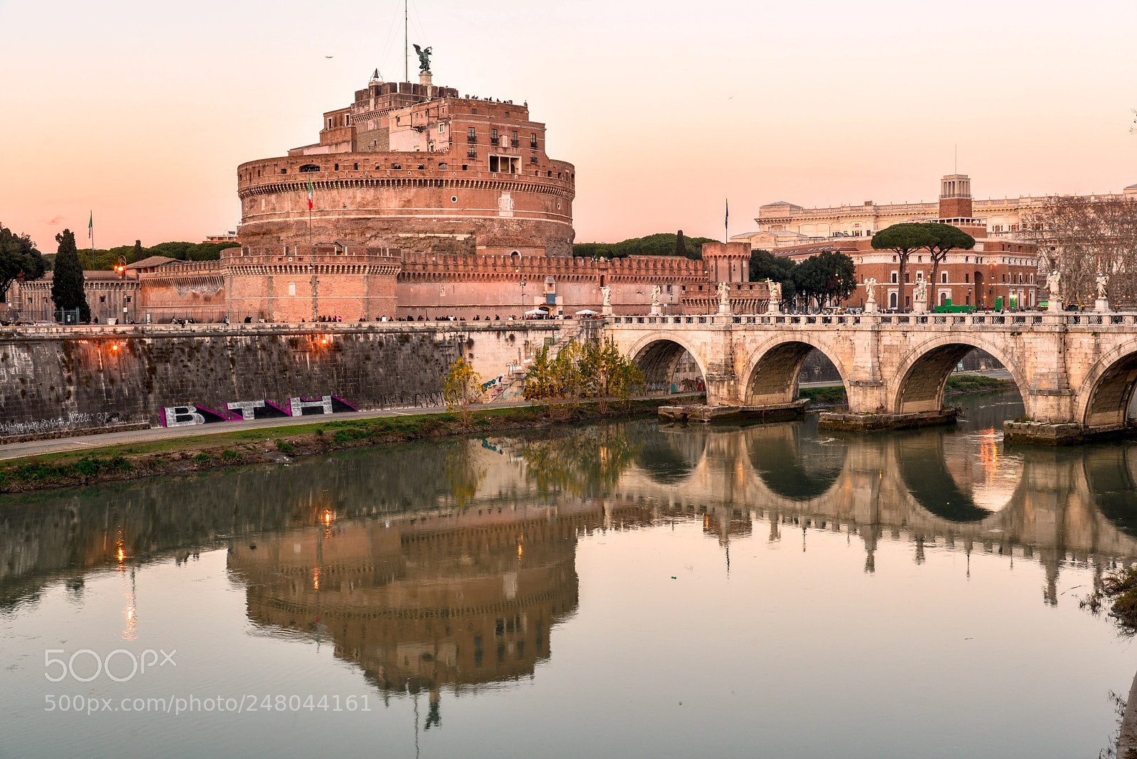 Nikon D610 sample photo. Castel sant'angelo photography