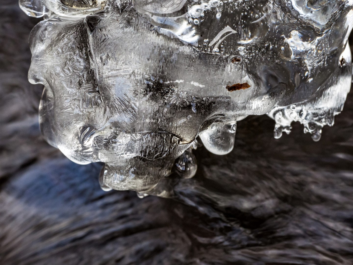 Olympus PEN E-PM2 sample photo. Ice photography