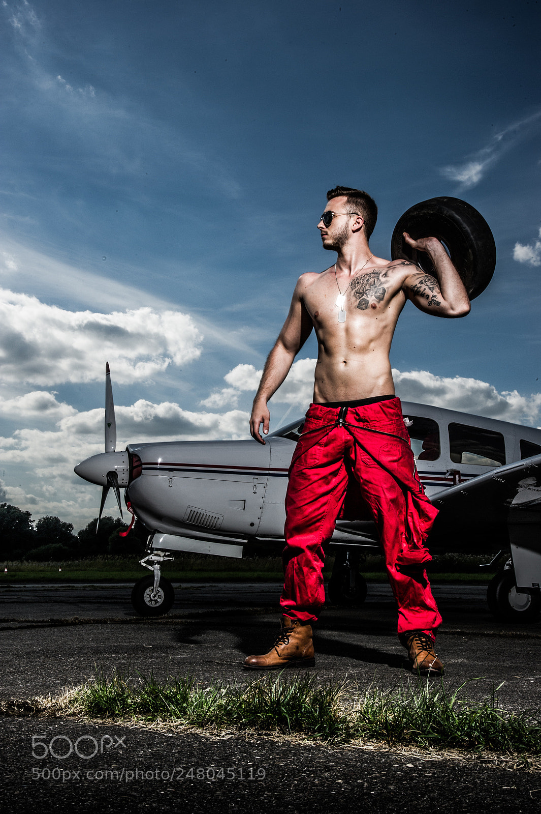 Nikon D3S sample photo. Man at work photography