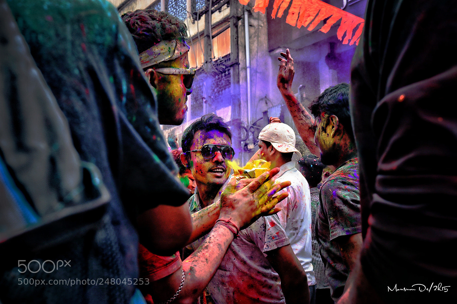 Canon EOS 80D sample photo. Holi celebration photography
