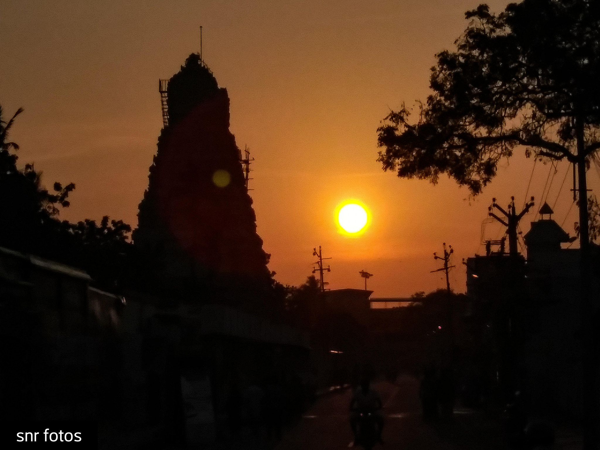 LG Q6 sample photo. Temple tower n tree... photography