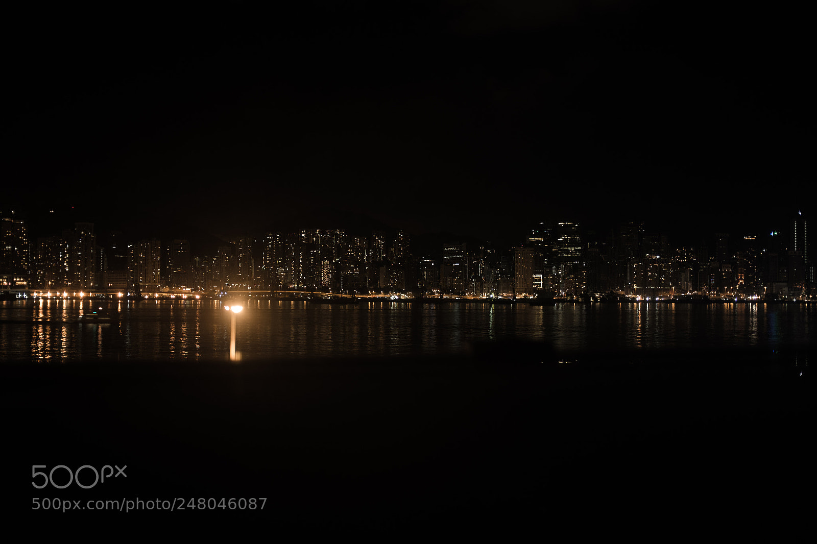 Fujifilm X100S sample photo. Night view photography
