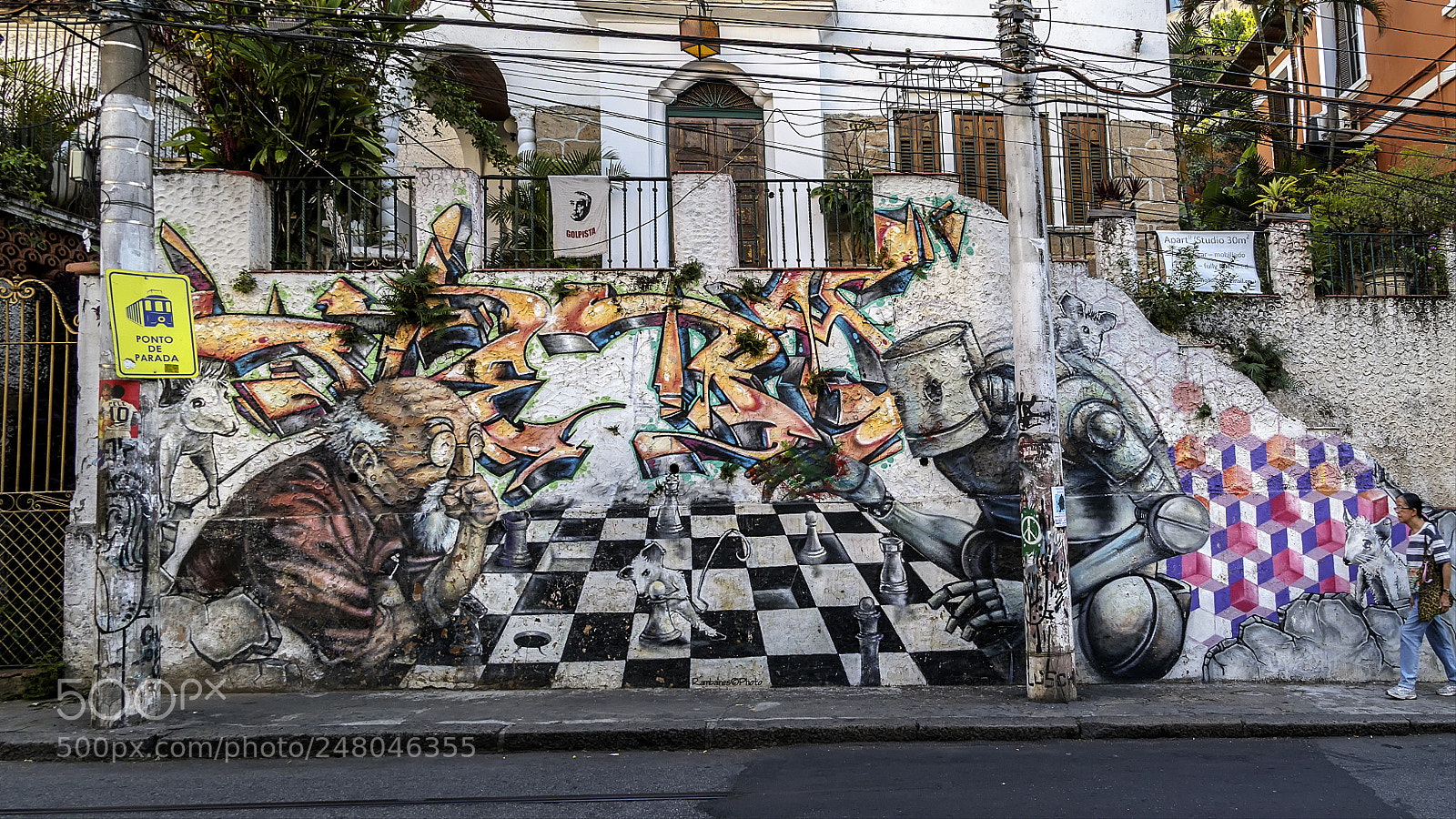 Canon EOS 80D sample photo. Ajedrez en la rua photography