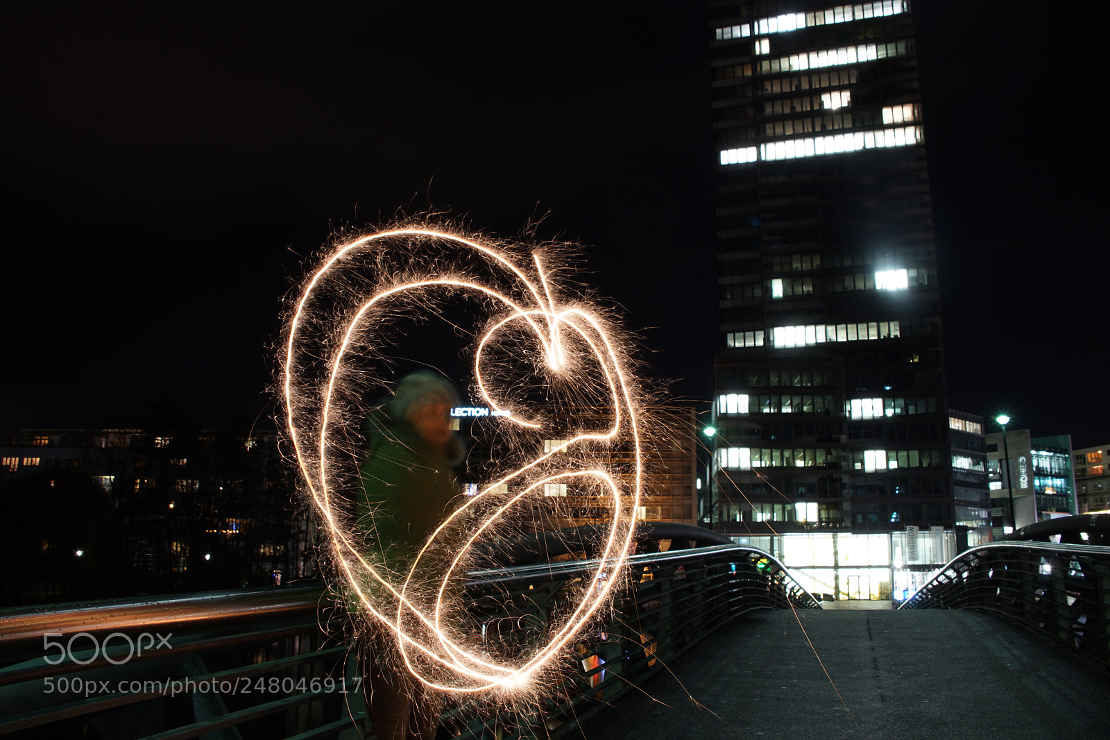 Sony a7 II sample photo. Painting with light photography
