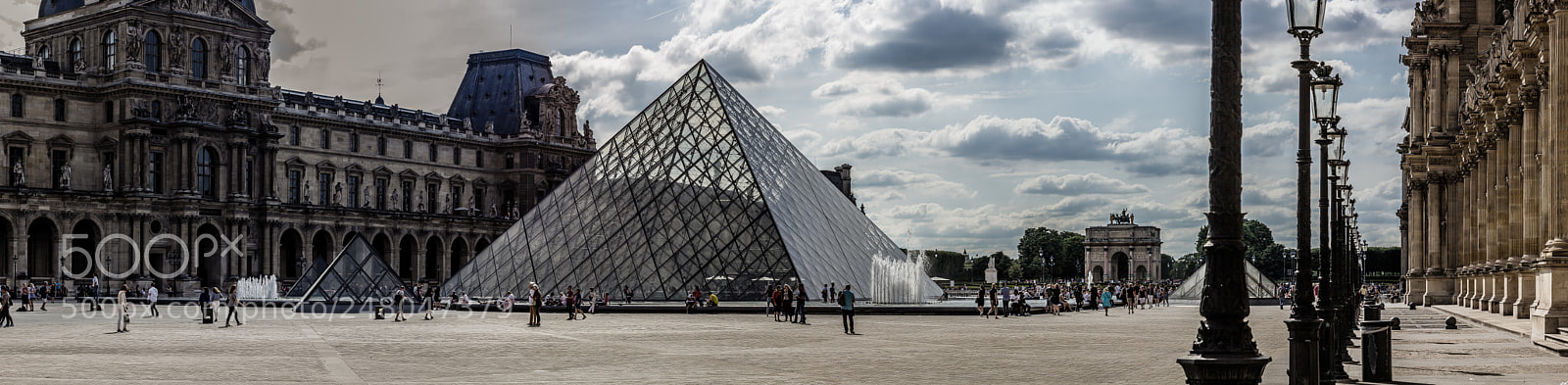 Canon EOS 600D (Rebel EOS T3i / EOS Kiss X5) sample photo. Louvre panorama photography