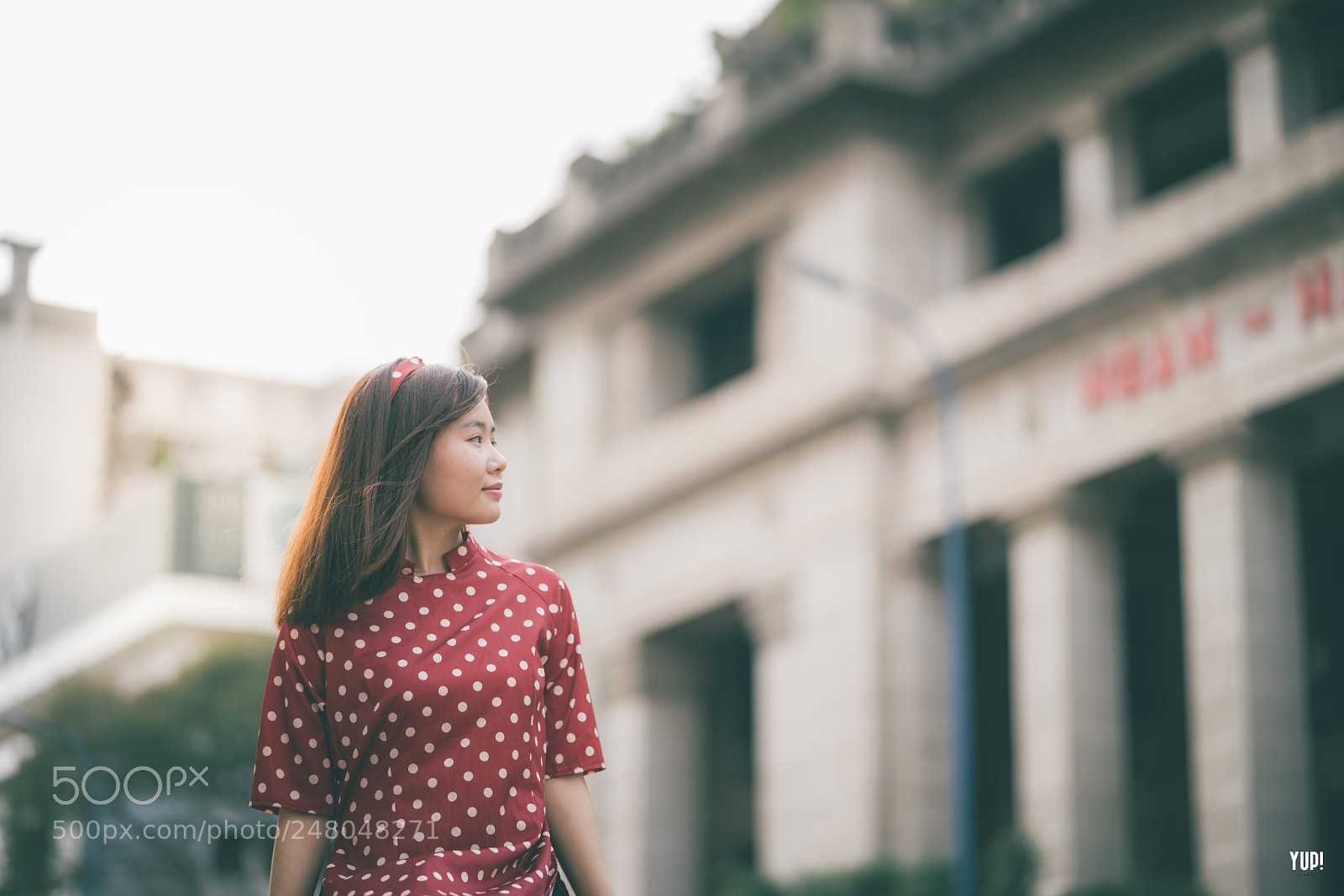 Sony a7R II sample photo. Ngan - vintage aodai photography