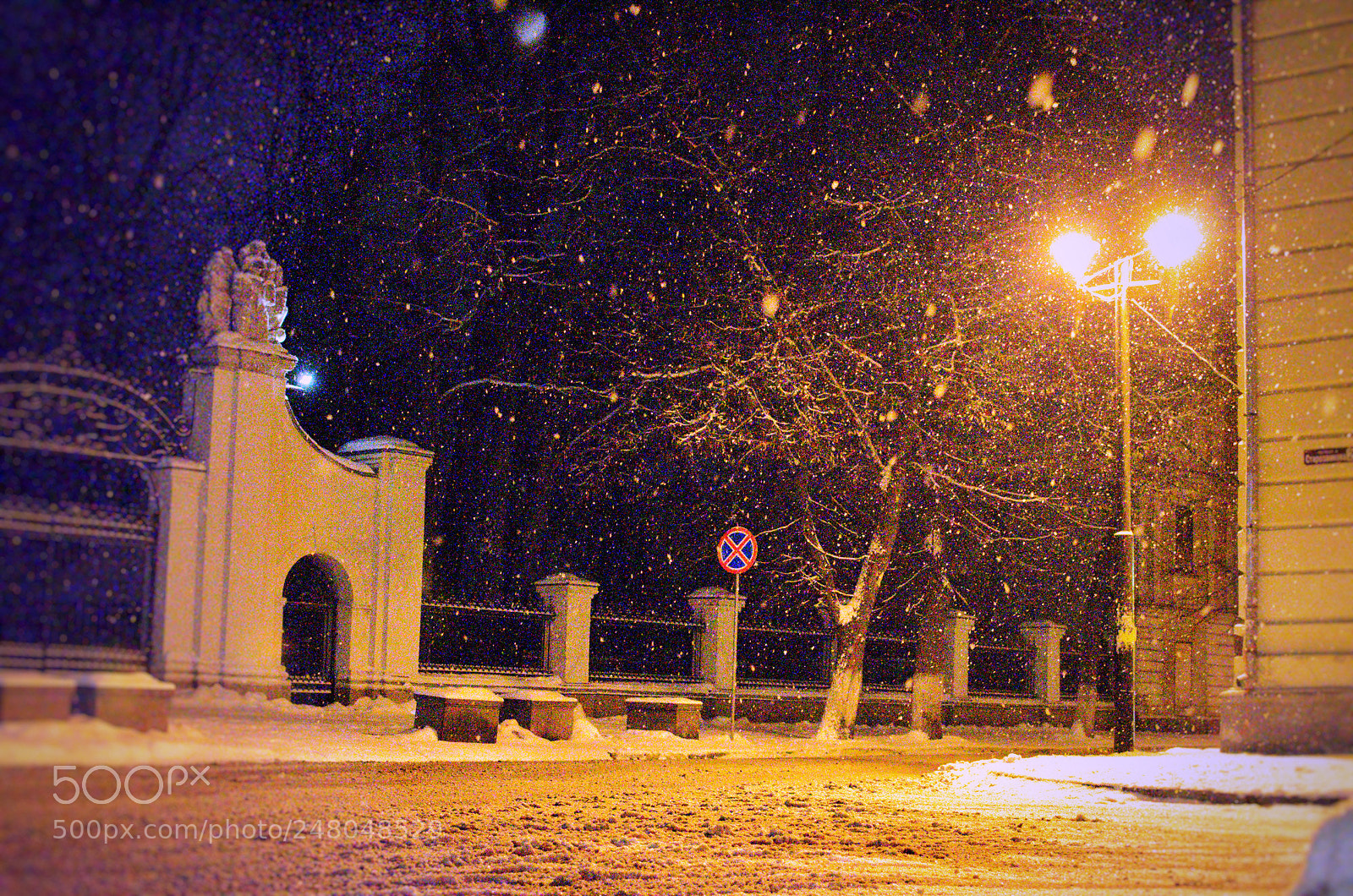 Nikon D5100 sample photo. Night landscape photography