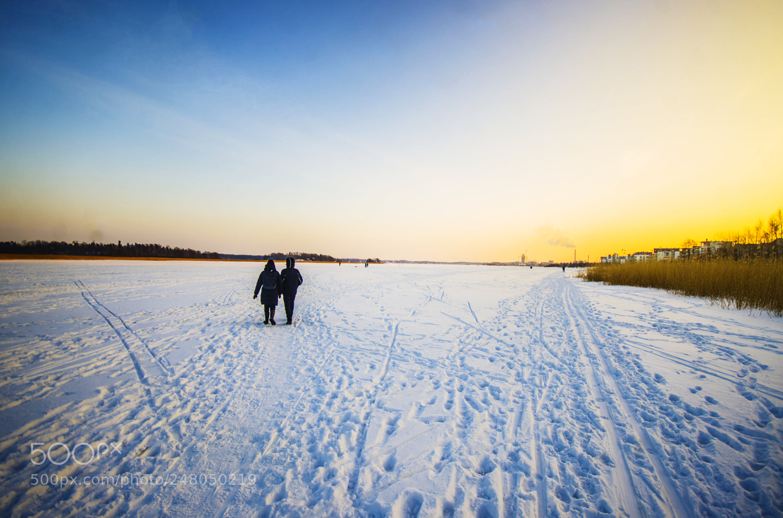 Pentax K-5 sample photo. Frozen sea photography
