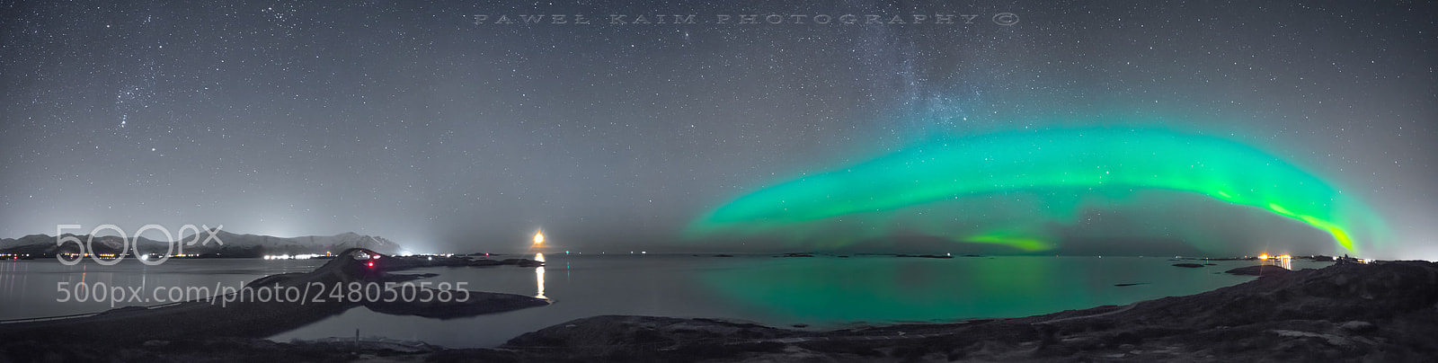 Nikon D5500 sample photo. Aurora pano photography