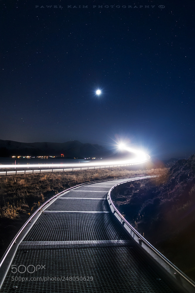 Nikon D5500 sample photo. Night walk photography